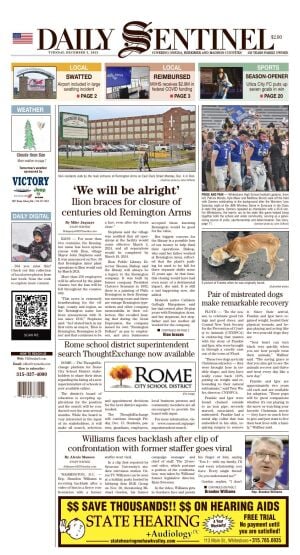 Page A1 | E-Edition | Romesentinel.com