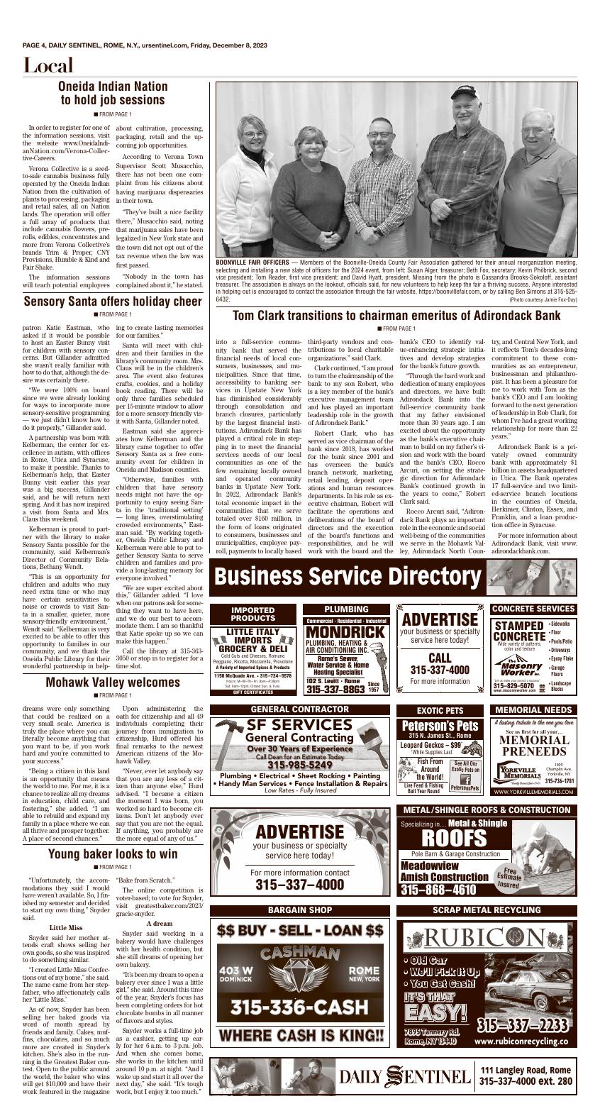 Page A4 | E-Edition | Romesentinel.com