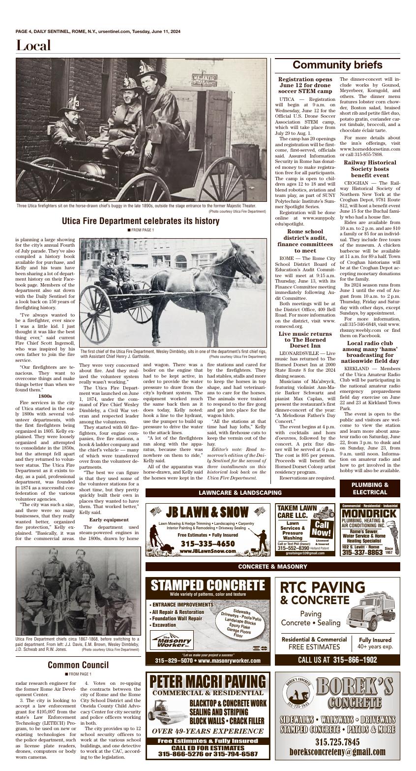 Page A4 | E-Edition | Romesentinel.com