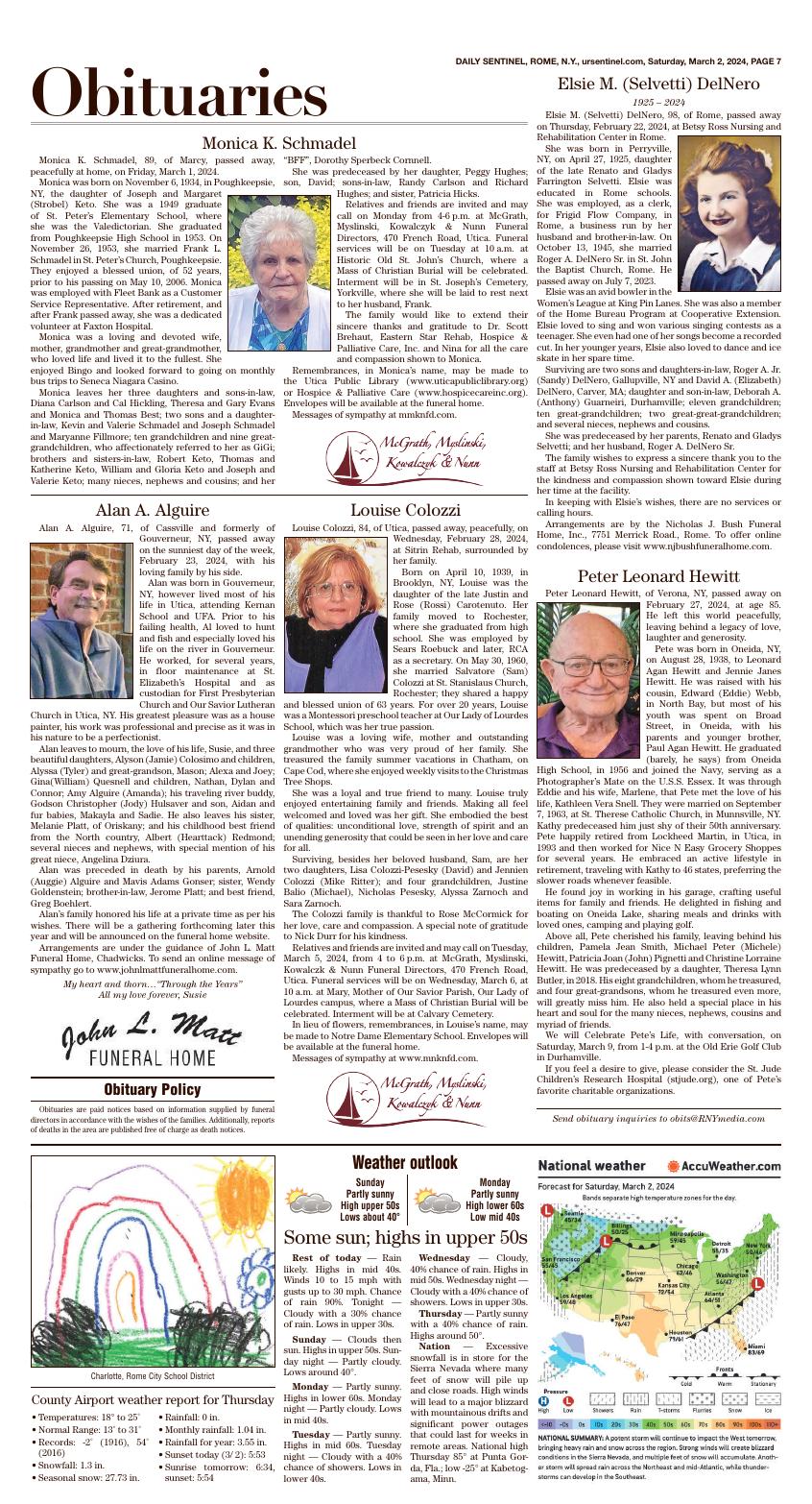 Page A7 | E-Edition | Romesentinel.com