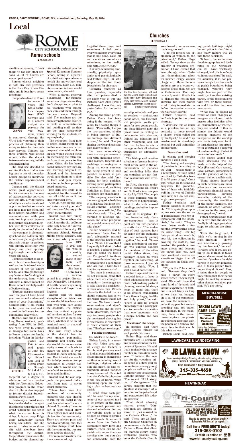 Page A4 | E-Edition | Romesentinel.com