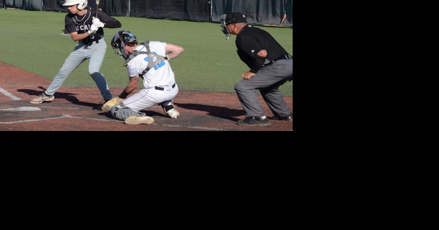 Bishop in charge of chess game behind the plate