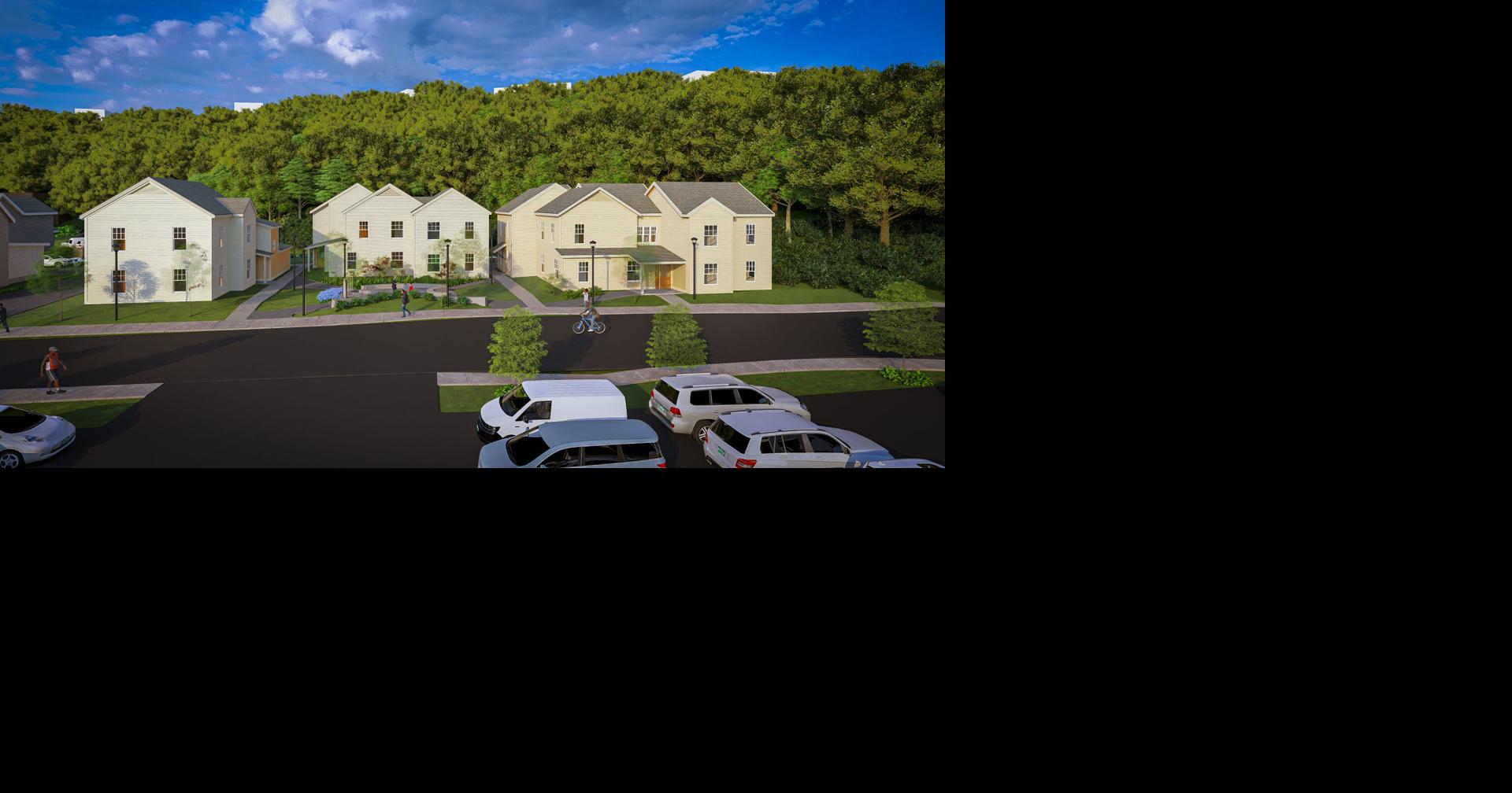 Northern Stage breaks ground … : New 18-unit three-building housing ...