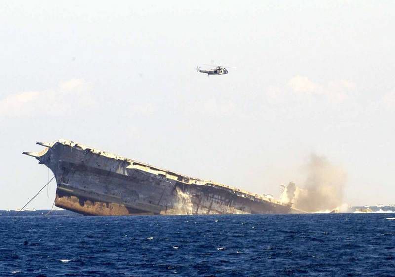 Aircraft carrier sunk in Gulf of Mexico to create reef | News |  rutlandherald.com