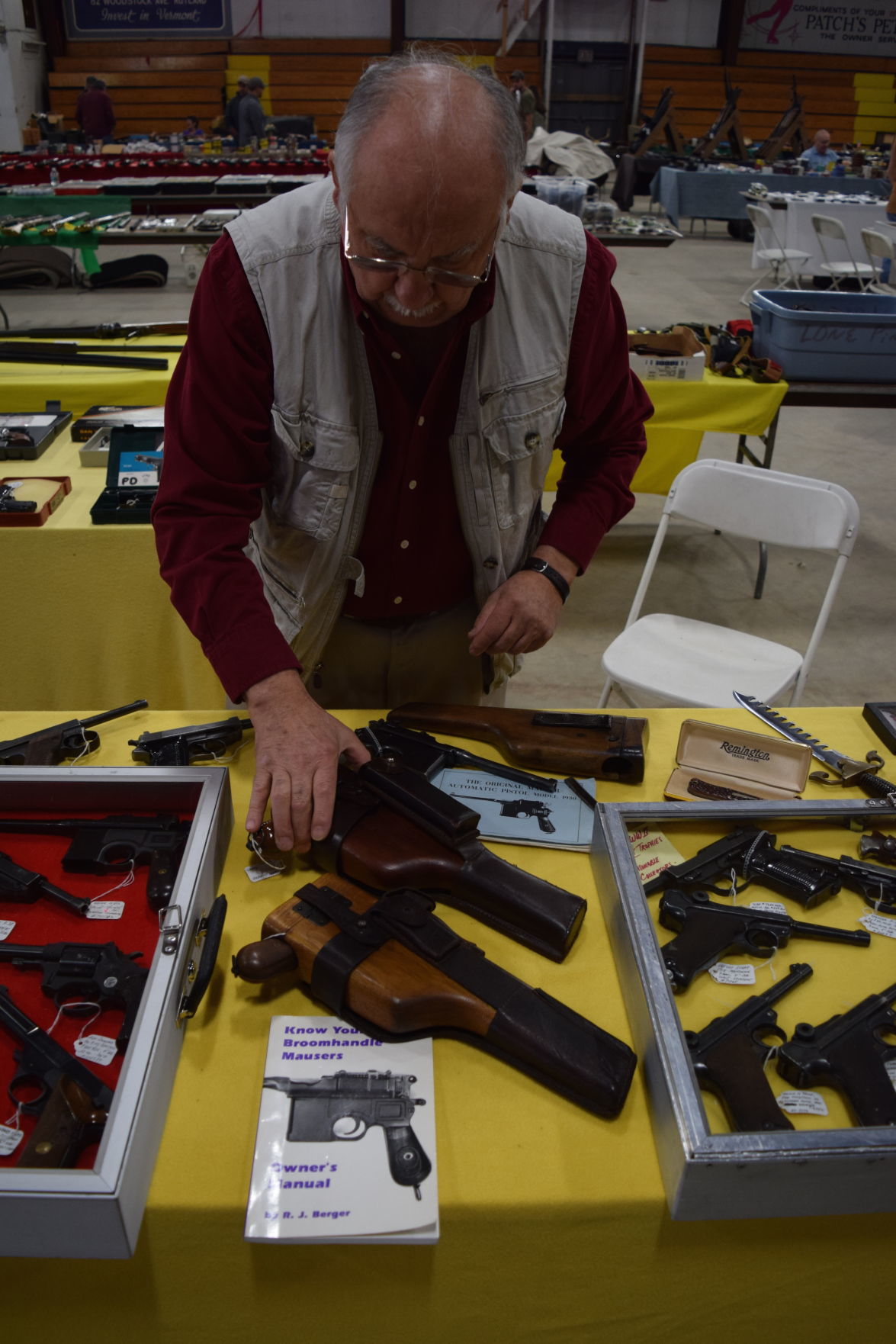 The (gun) show must go on Enthusiasts weigh in on new laws Local