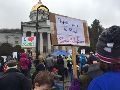 Rutlanders turn out for New England science marches