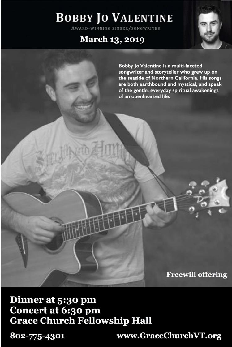 Bobby Jo Valentine in concert | Calendar | rutlandherald.com