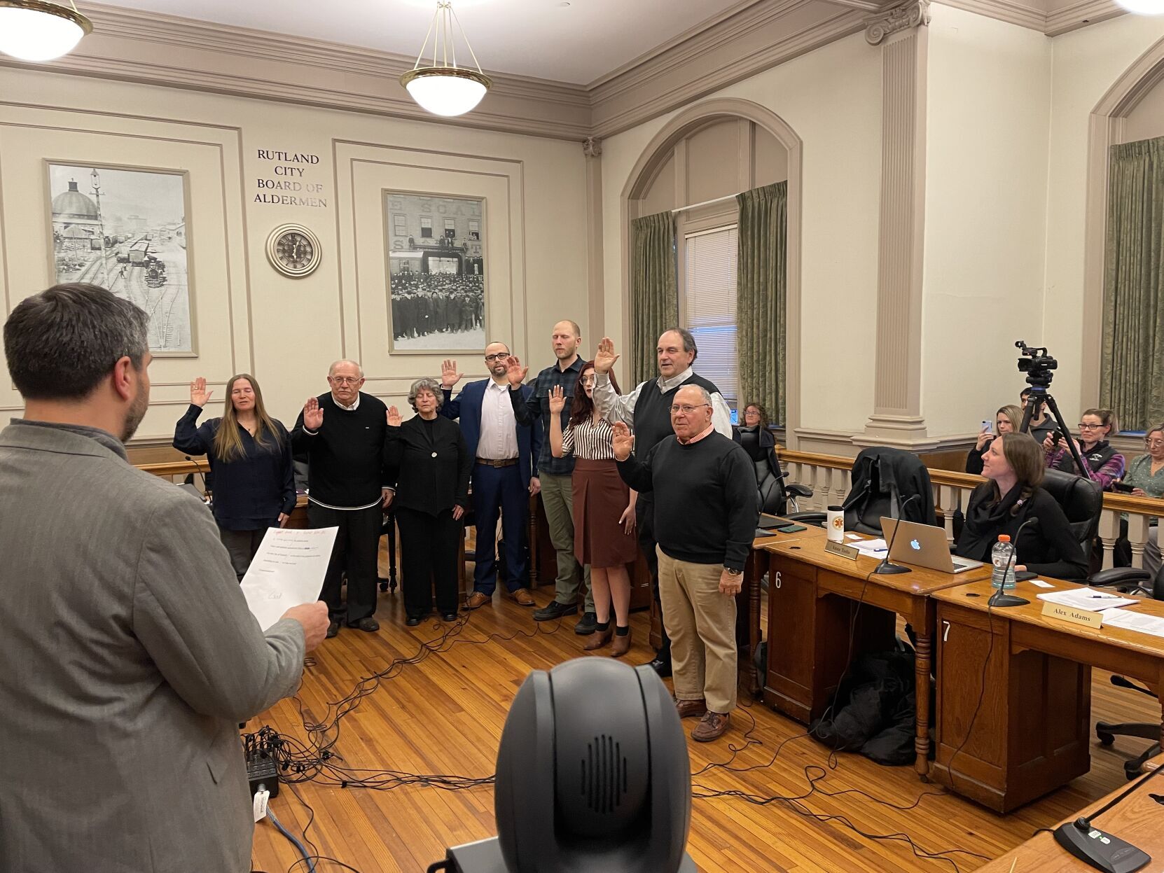 Board Of Aldermen Reorganize, Elect Talbott President | Local News ...