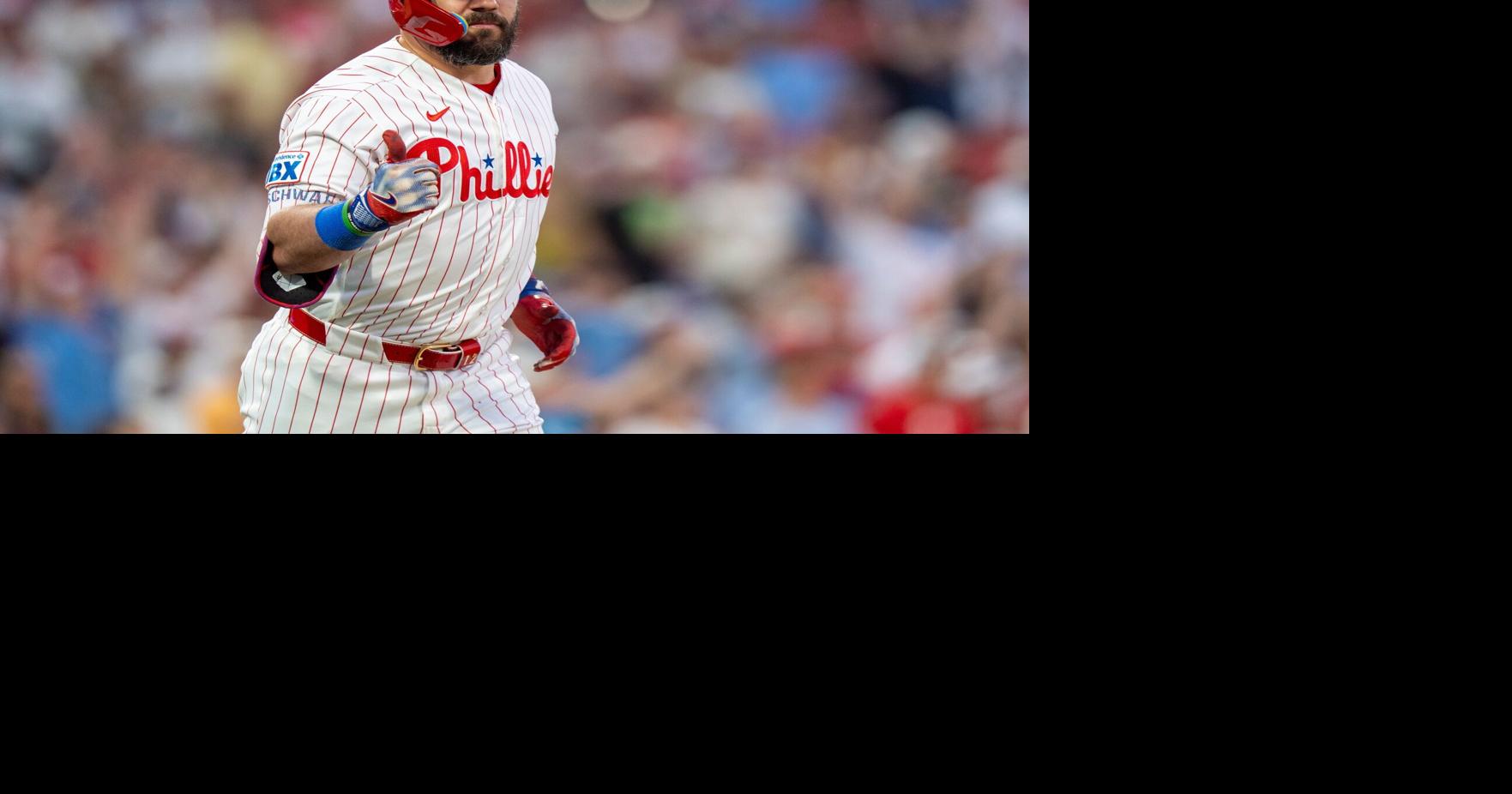 Kyle Schwarber hits 3 homers, Bryce Harper hits for the cycle in Phillies’ 15-3 rout of Mets