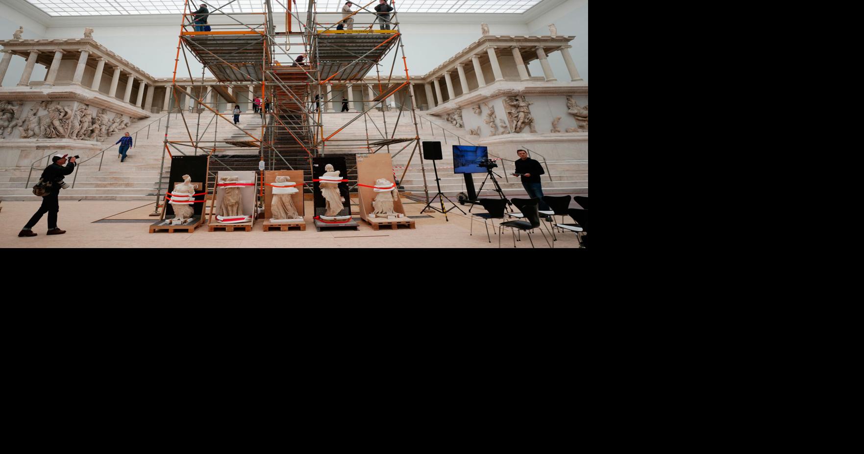 Berlin's Pergamon Museum will reopen in mid-2027 as a lengthy restoration moves forward