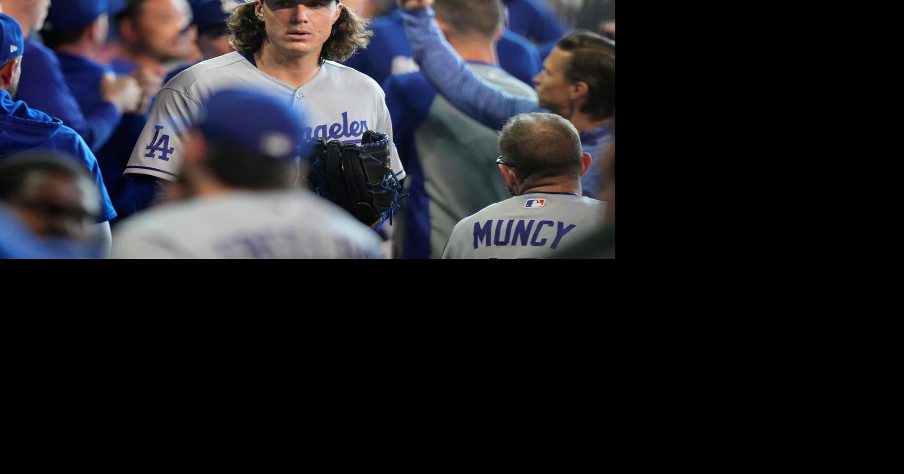 Dodgers’ Tyler Glasnow exits early against Astros with low back pain