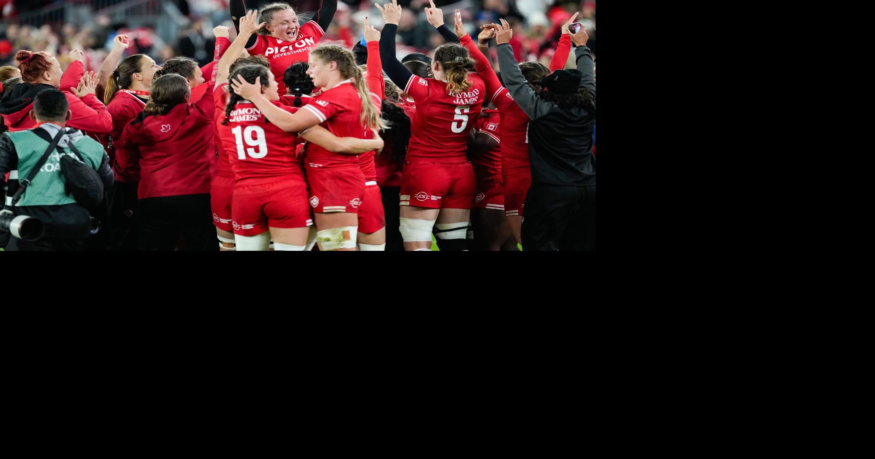 Canada ends England 41-game unbeaten run in women's rugby