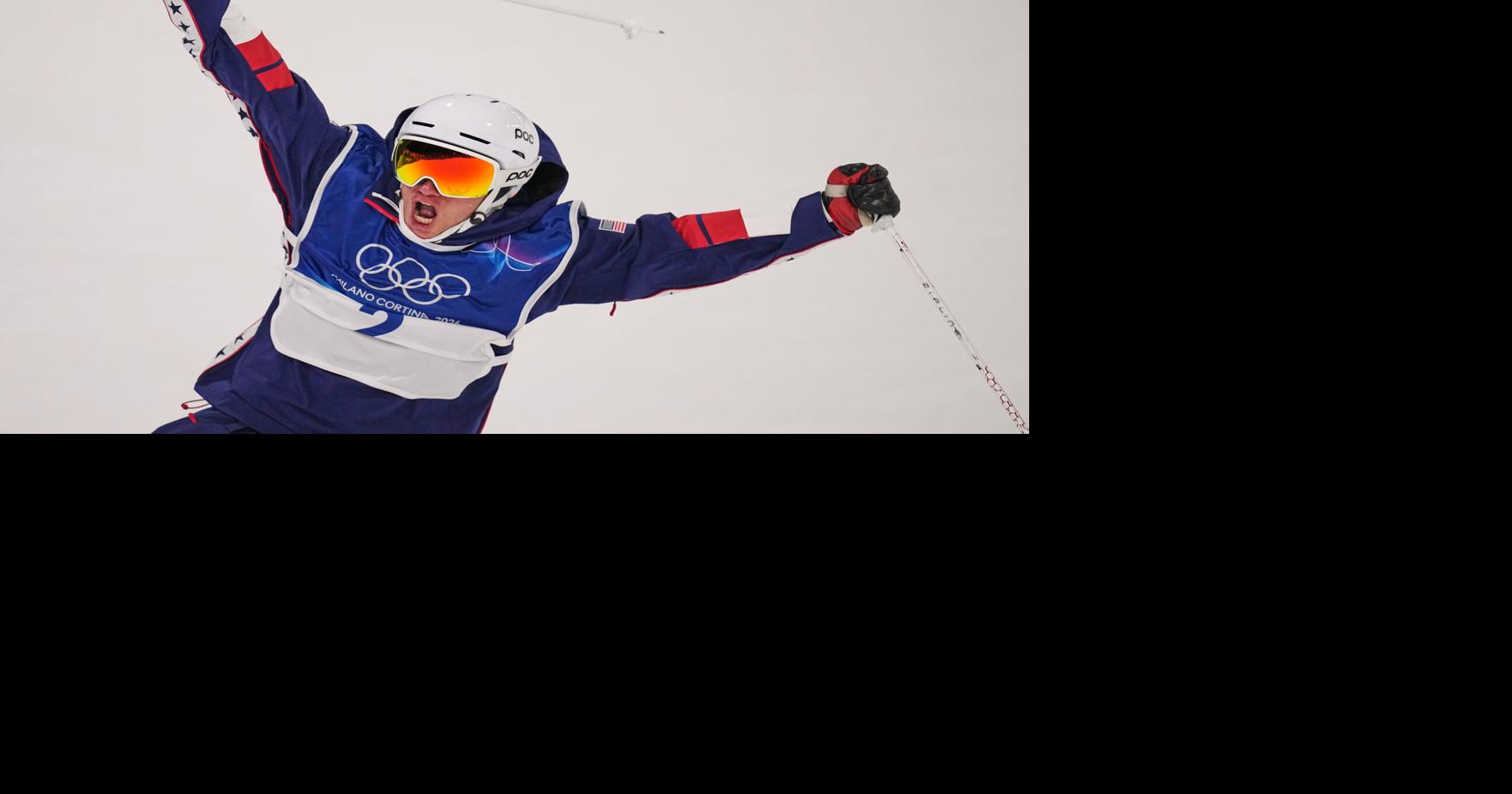 U.S. freeskier Alex Ferreira completes Olympic medal set with halfpipe gold, in photos