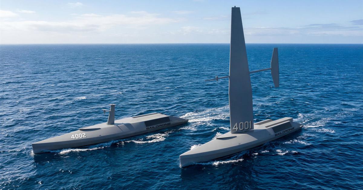 Saildrone Unveils Spectre, a New Class of High-Speed Unmanned Surface Vessel for Naval Operations