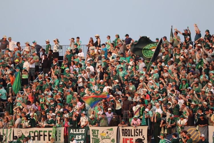 Both sides of the fence: Fans flock to Green FC events | Local ...