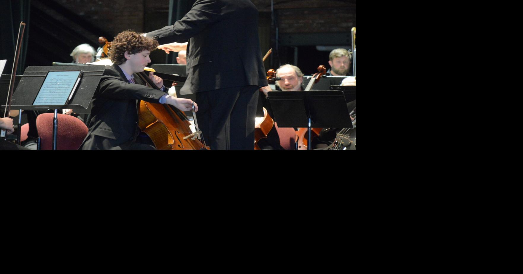 Philharmonic, young cellist deliver brilliant splash of colors