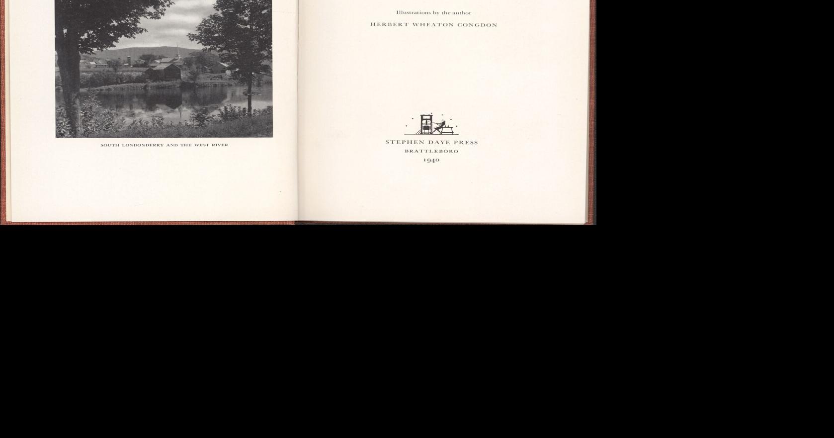 Glimpses of Vermont's Past: Herbert Wheaton Congdon