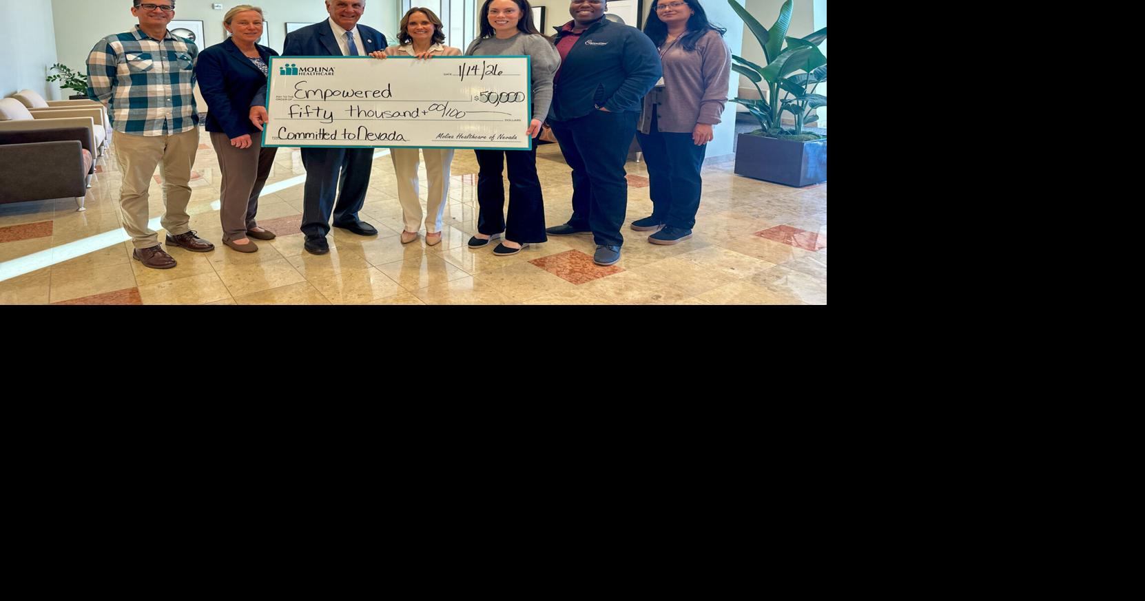 EMPOWERED receives $50,000 grant from Molina Healthcare of Nevada to launch in-home recovery support program for pregnant and postpartum individuals