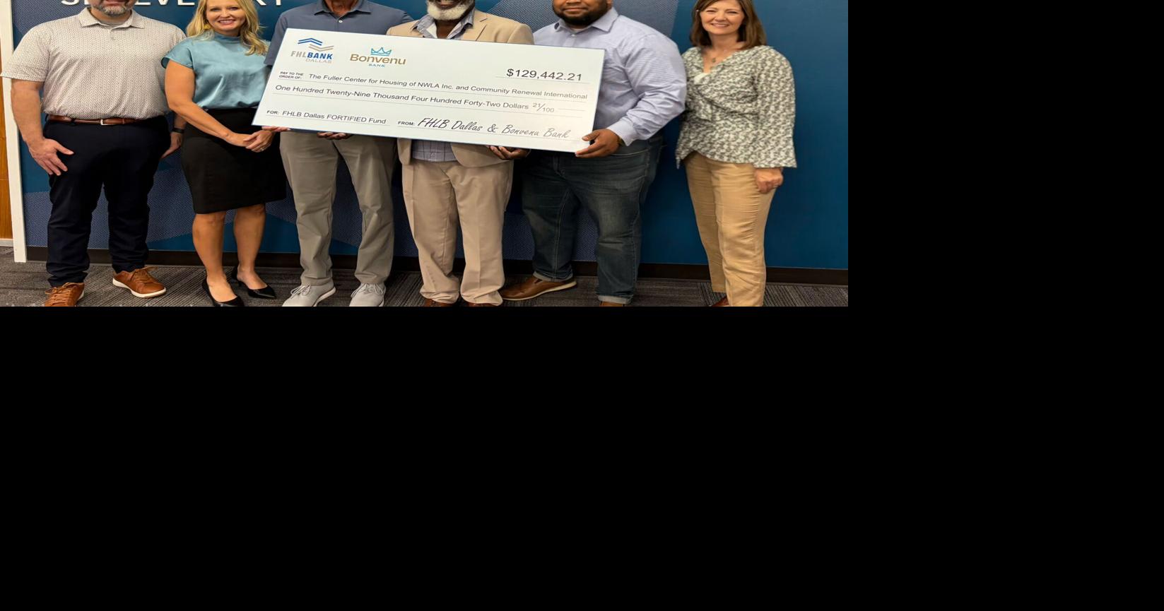 Eight Louisiana Families Receive Storm-Resistant Roofs Thanks to a $129K Grant from FHLB Dallas and Bonvenu Bank