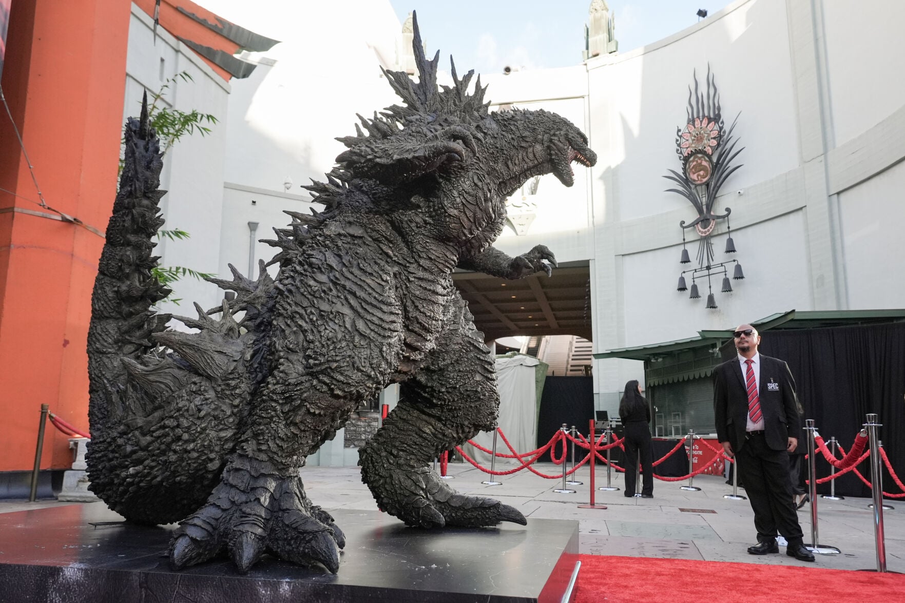 Firefox Godzilla LA Premiere of