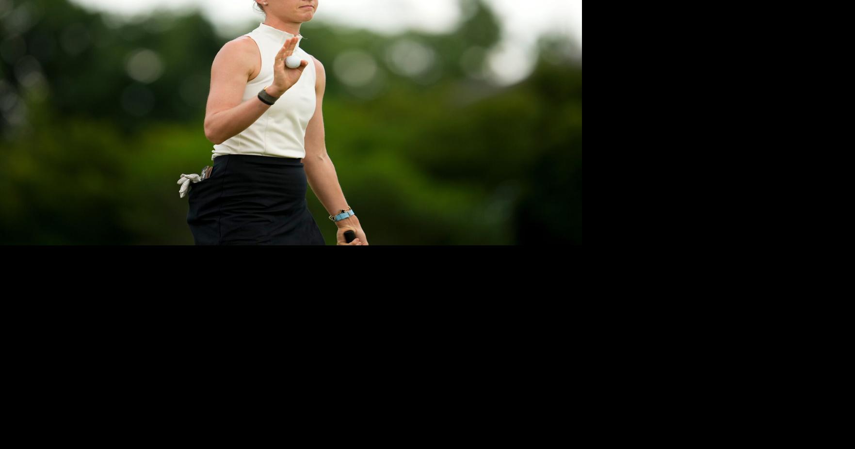 Nelly Korda taps in for eagle and a 67 to build a 3-shot lead in Mexico