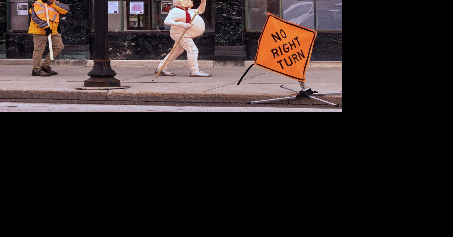 Rutland rally uses satire as a form of resistance | Local News ...