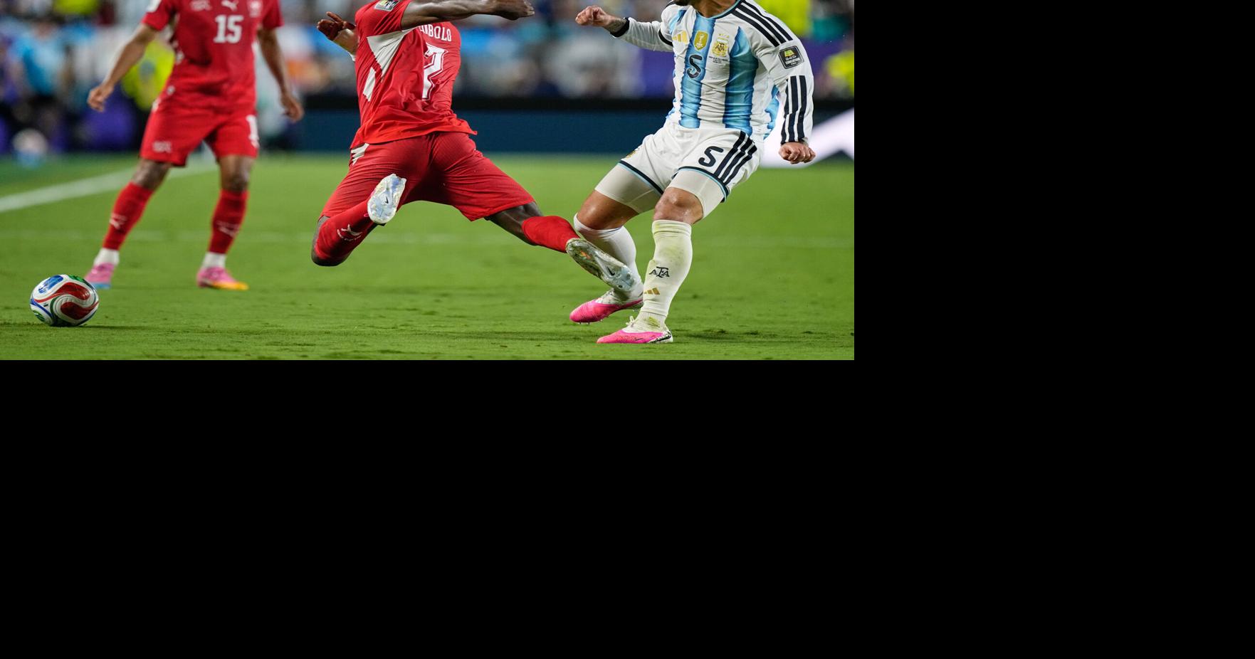 Switzerland fumes after Breel Embolo red card in World Cup quarterfinal loss to Argentina