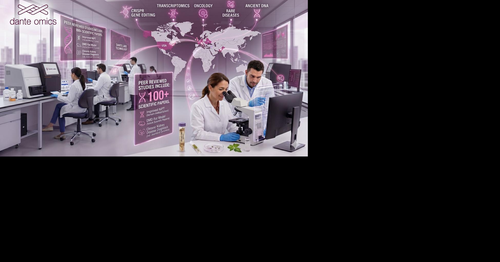 More Than 100 Scientific Papers Leveraged the Dante Labs Technology for Research on Transcriptomics, CRISPR Gene Editing, Ancient DNA samples, Rare Diseases and Oncology