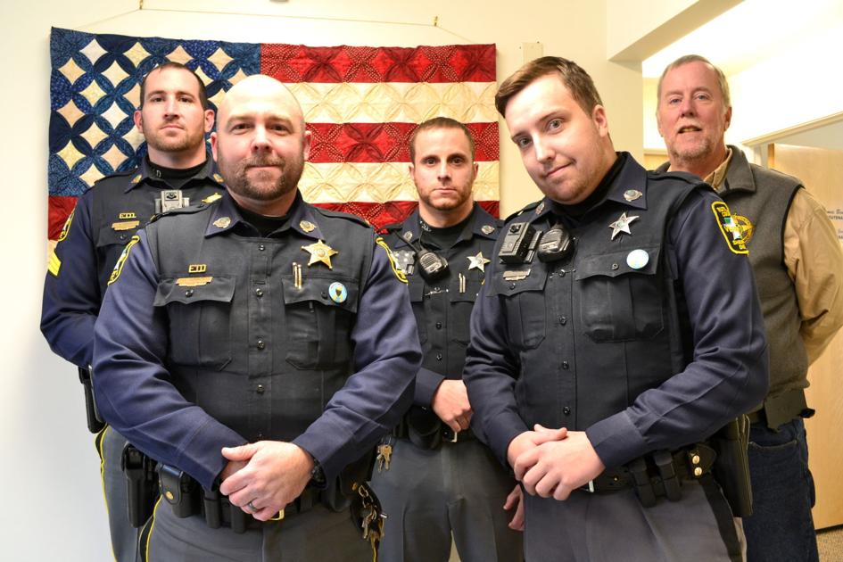 Police officers grow beards for charity | Local News | rutlandherald.com