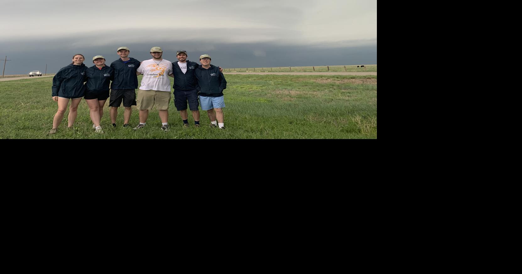 A frontrow seat to extreme weather Weekend Magazine