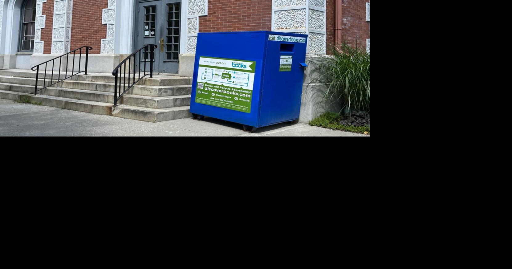 Book collection bin program aims to reduce landfill waste in Rutland County  | Local News | rutlandherald.com