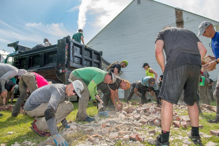 Spartan Death Race picks up fallen Town Hall chimney Local News