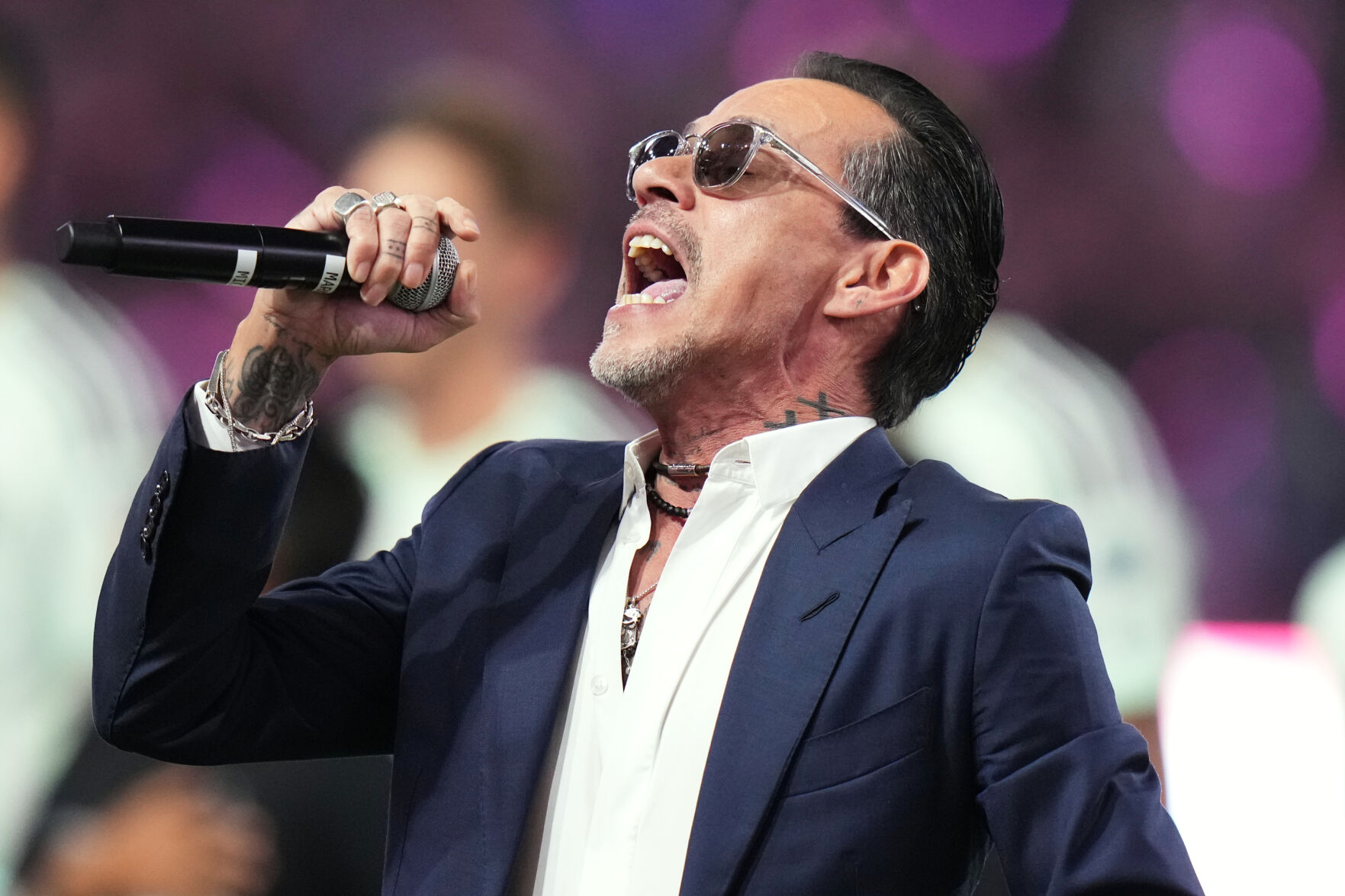 benefit concert featuring Marc Anthony and Chayanne in Miami