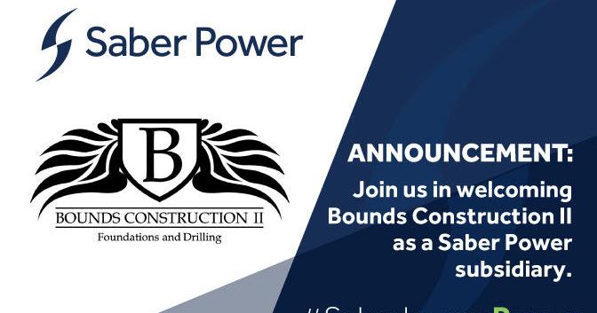 Saber Power Services Acquires Bounds Construction II, LLC