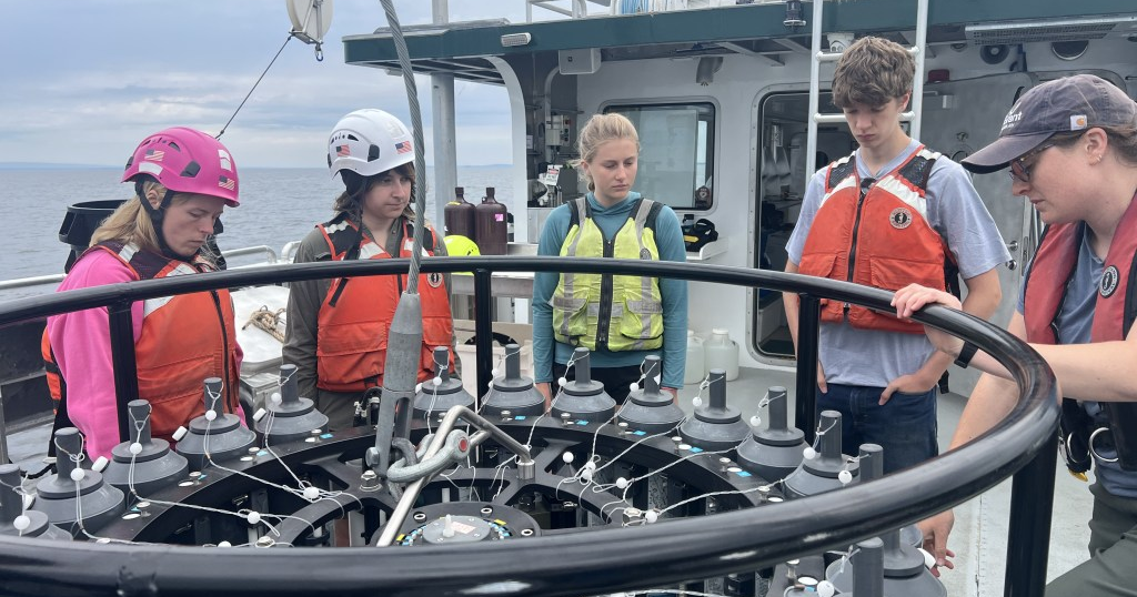 New program launches high school students into professional research project on Lake Champlain
