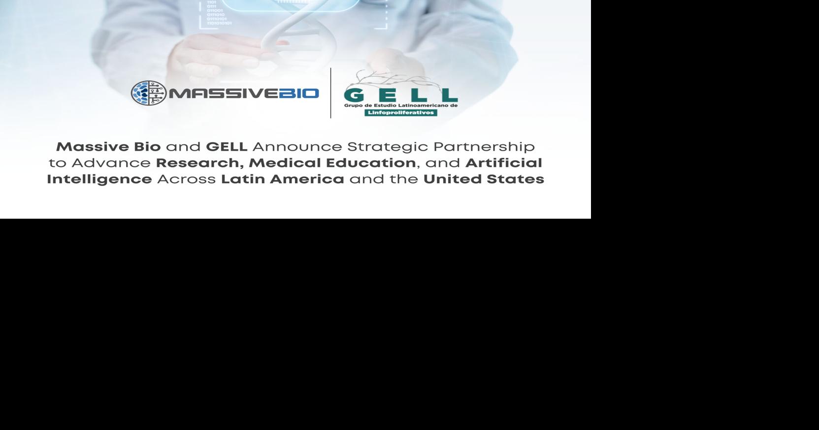 Massive Bio and GELL Announce Strategic Partnership to Advance Research, Medical Education, and Artificial Intelligence Across Latin America and the United States