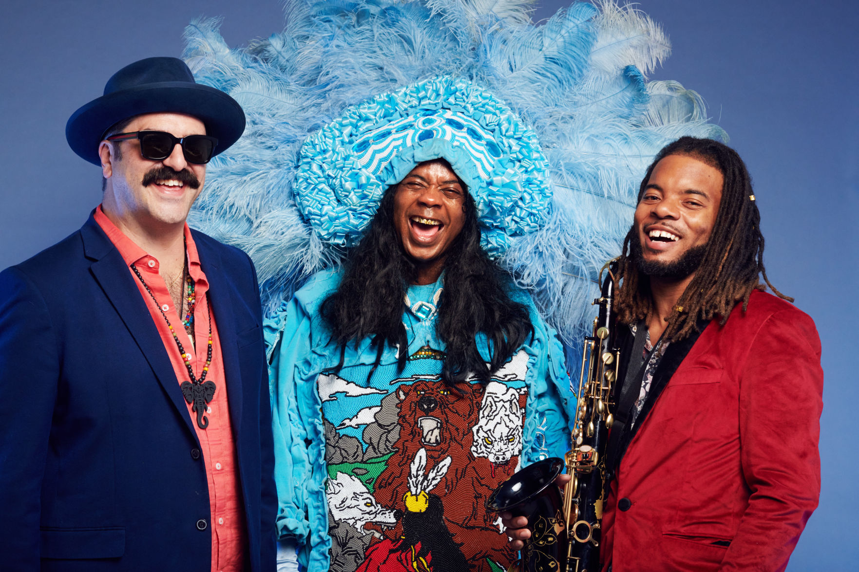 Funk and feathers Cha Wa brings New Orleans street music