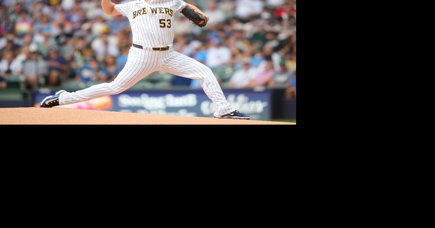 Milwaukee pitcher Brandon Woodruff isn't ruling out possible World Series return if Brewers make it