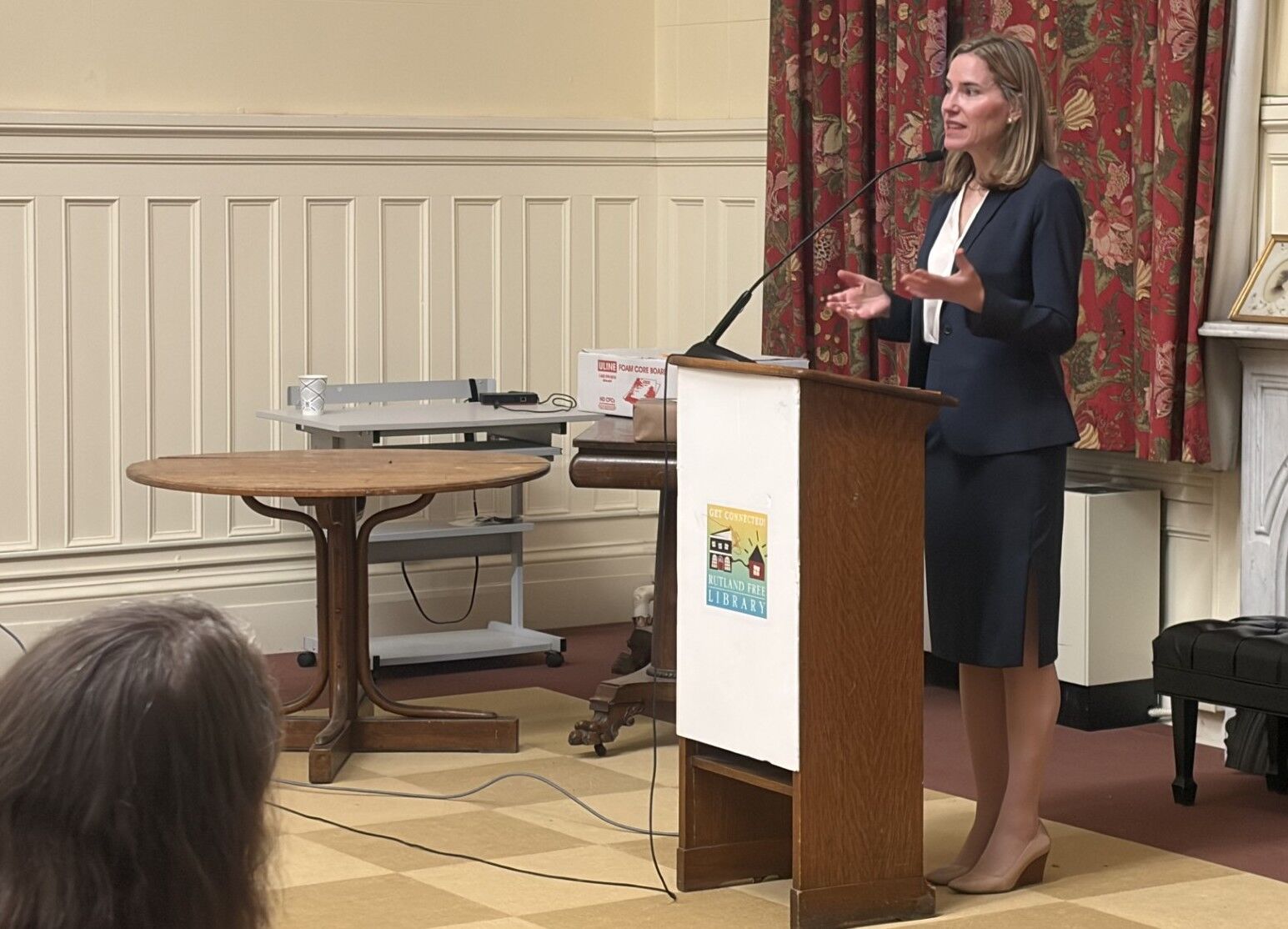 Attorney General Charity Clark visits Rutland for public forum | Local ...