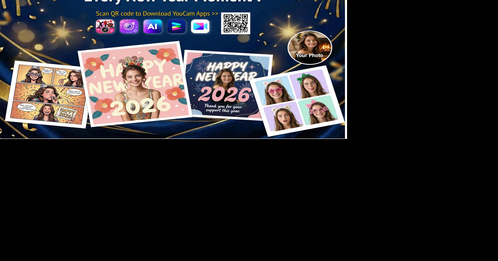 YouCam Apps Rings in 2026: AI-Powered "New Year, New You" Features to Upgrade Your Holiday Social Feed