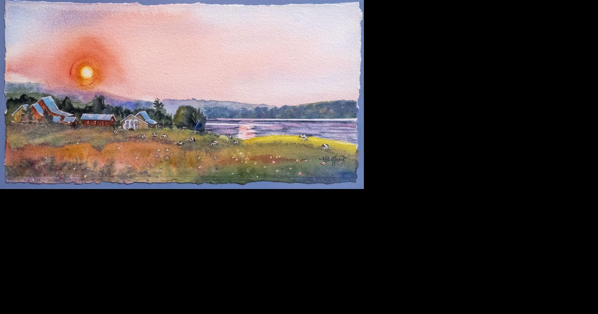 Vermont Watercolor Society: Wildlife, landscapes, portraits, still lifes showcase 40 local artists