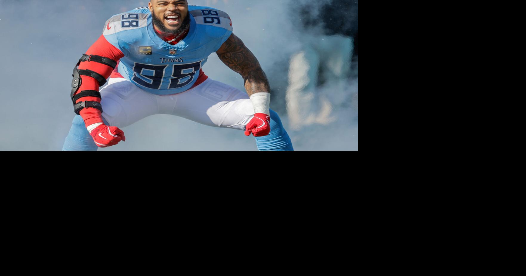 Titans' Jeffery Simmons is voted the top interior defensive lineman in the NFL by an AP panel