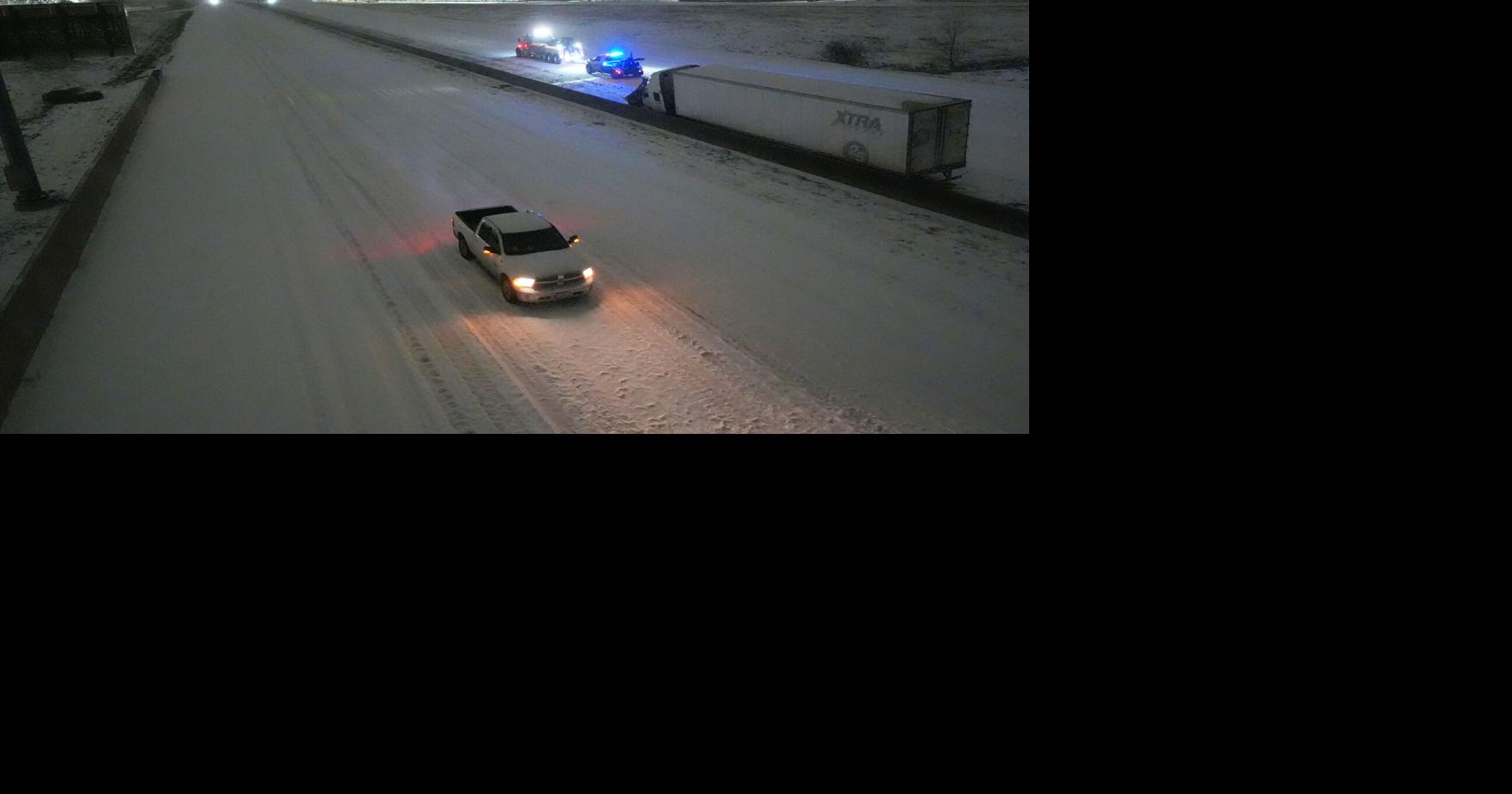 APTOPIX Winter Weather Texas