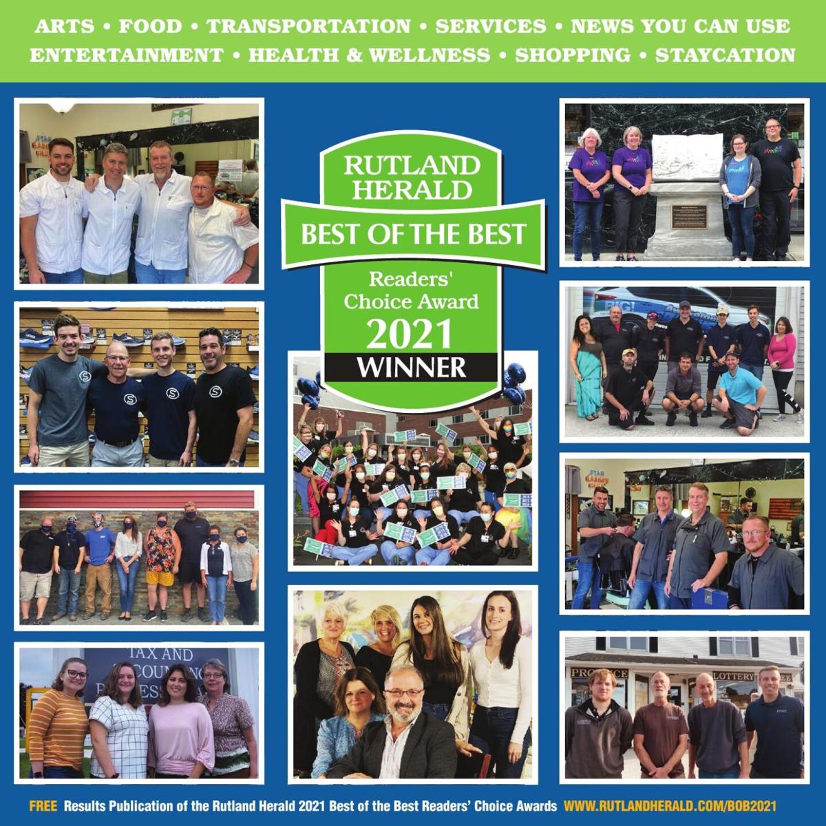 Best Of The Best Readers Choice Awards 21 Niche Publications Rutlandherald Com