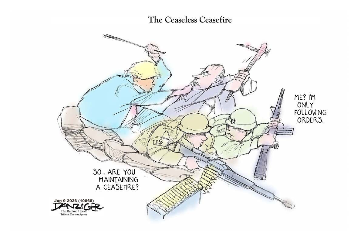 Iran War Non-ceasefire | Commentary | rutlandherald.com