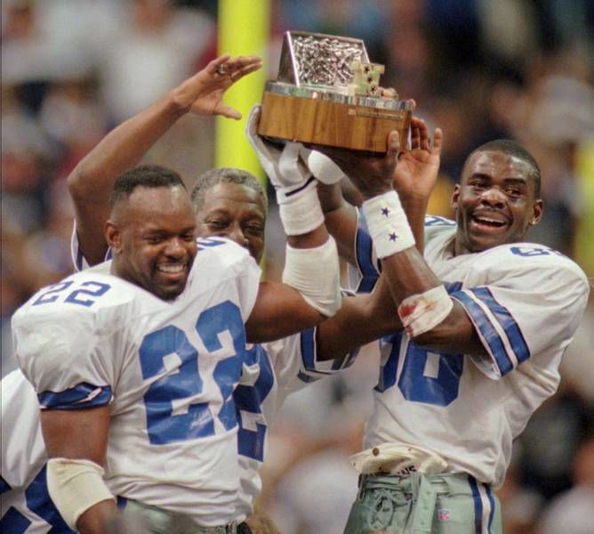 Smith's enshrinement all three Cowboys 'Triplets in Hall