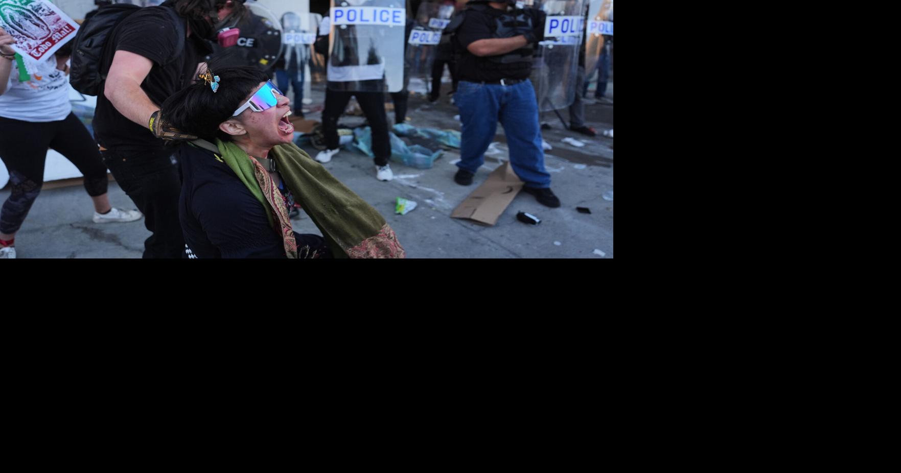 Immigration Enforcement California Protests