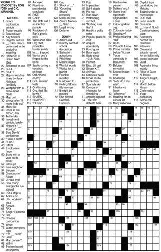 Crossword Puzzle | Puzzles | rutlandherald.com