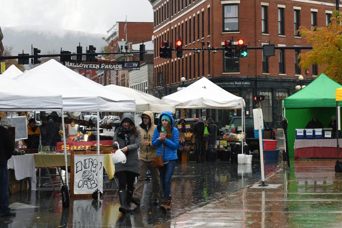 Rutland Farmers Market ends summer season on a cold, wet note Local