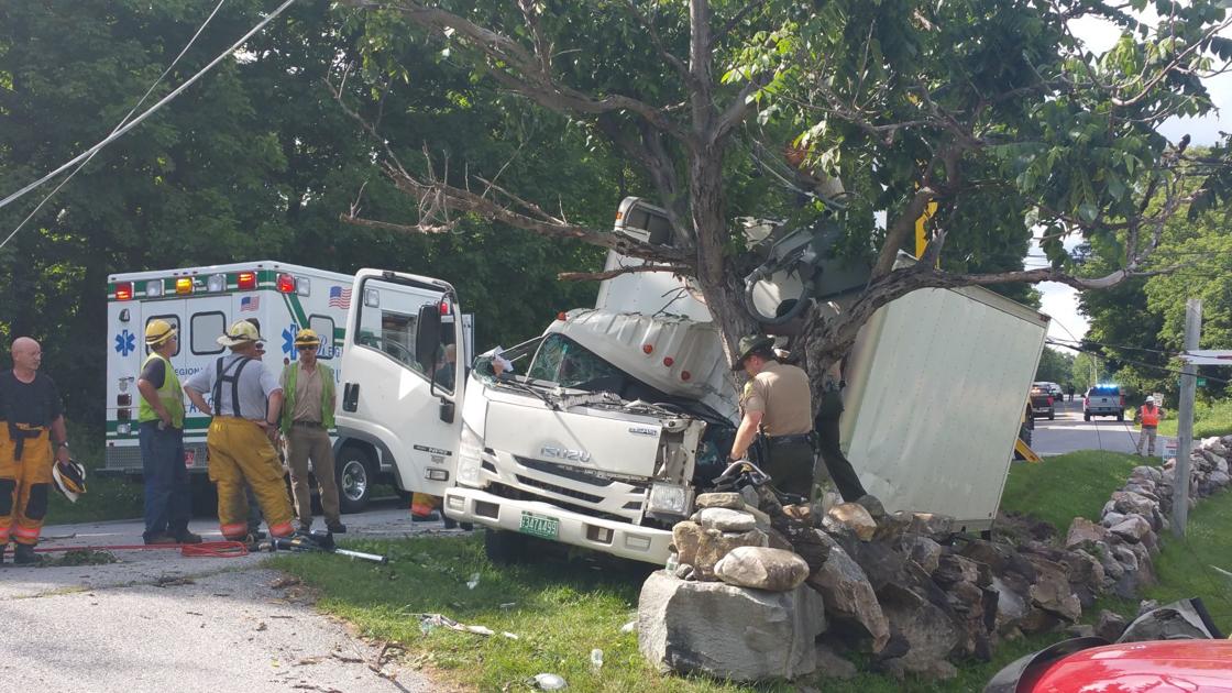 Truck driver rescued from Rutland crash scene Local News